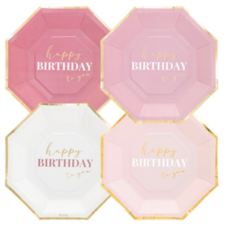 Happy Birthday To You Lautaset Pinkki