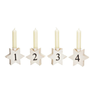 Adventtikynttilöiden Jalat Tähti