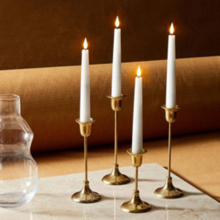 Valkoiset LED-kynttilät