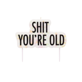 Shit You're Old Kakkukynttilä