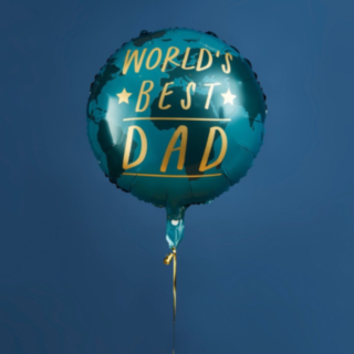World's Best Dad Folioilmapallo