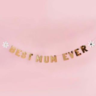 Best Mum Ever -kirjainnauha