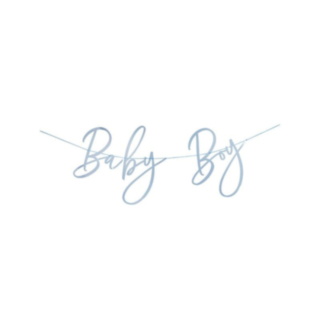 Baby Boy Kirjainnauha Vaaleansininen