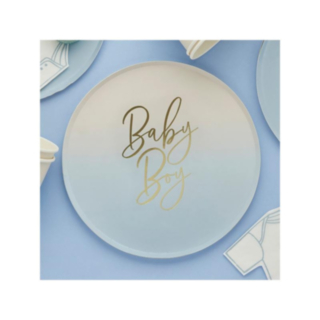 Baby Pahvilautaset Ombre Sininen