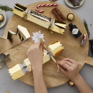 DIY Kultainen Joulu Paukkukaramelli