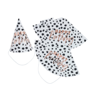 Dalmatialainen Syntymäpäiväjuhlahatut