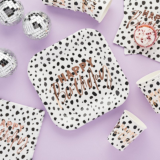 Dalmatialainen Syntymäpäivä Pahvilautaset