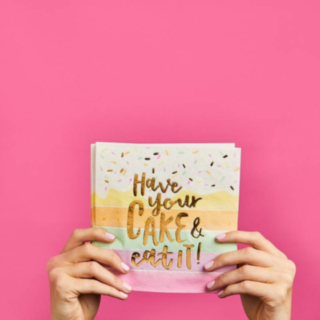 Have your cake and eat it -servetit