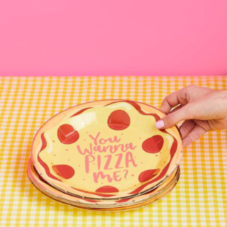 You Wanna Pizza Me Pahvilautaset