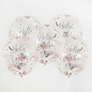 Hello Little One-konfetti-ilmapallot
