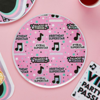 Musical Party Pahvilautaset