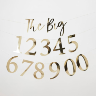 The Big Milestone Kirjainnauha