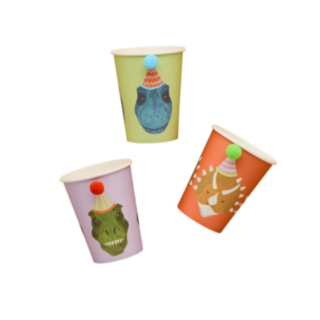 Dinosaur Party Pahvimukit