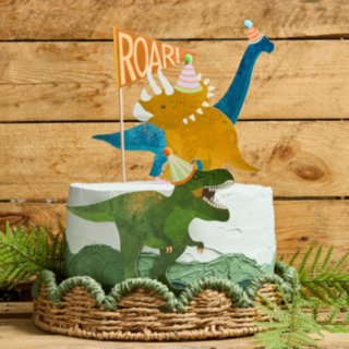 Dinosaur Party Kakkukoristeet