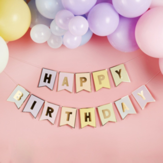 Happy Birthday Lippuviiri Pastelli
