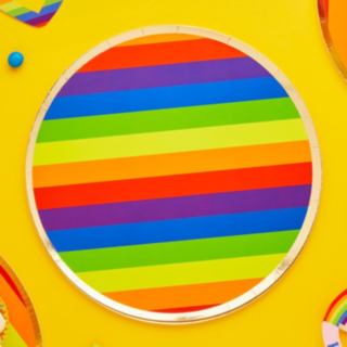 Sateenkaari Pride Lautaset