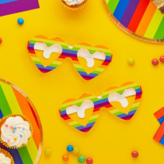 Sateenkaari Pride Silmälasit
