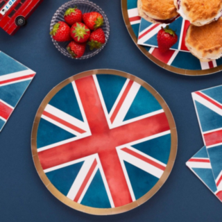 Union Jack Paperilautaset