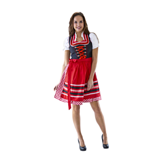 Dirndl Polka Punainen