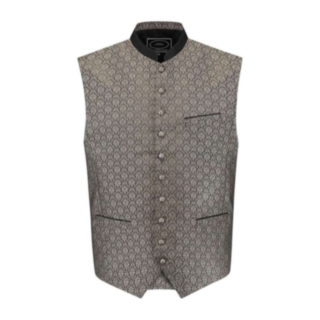 Tirolilaisliivi Jacquard Harmaa