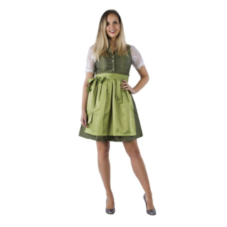 Dirndl Amelia Oliivinvihreä