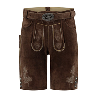 Lederhosen Nahkaa Ruskea