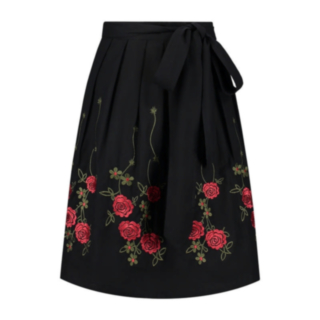 Dirndl Esiliina Musta