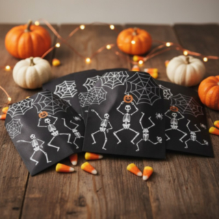 Luuranko Halloween Lahjapussit