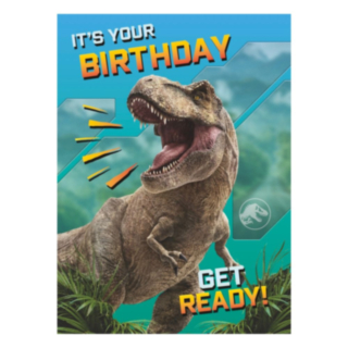 On Syntymäpäiväsi Jurassic World® -Kortti