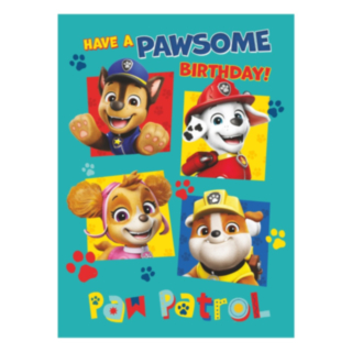 Have A Pawsome Birthday Paw Patrol® -Syntymäpäiväkortti