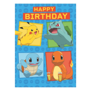 Pokémon® Syntymäpäiväkortti