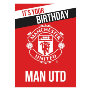It's Your Birthday Manchester United® -Syntymäpäiväkortti
