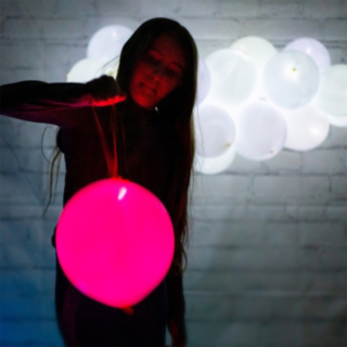 Illooms LED Mini Punch Ilmapallot Mix