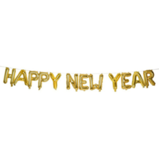 Happy New Year Foliopallo Kulta