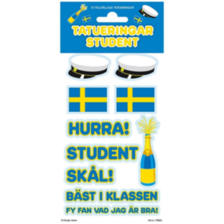 Ruotsalainen Ylioppilas Siirtotatuoinnit