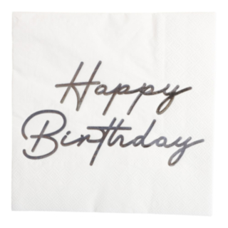 Hopea Happy Birthday Servetit