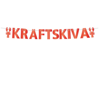Kräftskiva Kirjainnauha