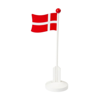 Puinen Tanskan Lippu