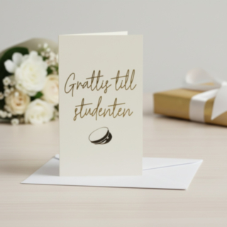 Grattis Till Studenten Kortti