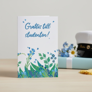 Grattis Till Studenten! Kortti