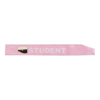 Student Olkanauha Vaaleanpunainen
