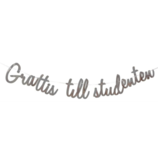 Grattis Till Studenten Kirjainnauha