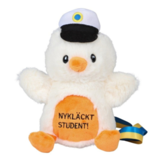 Nykläckt Student! Pehmo Valmistujaisiin