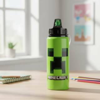 Minecraft® Creeper Alumiininen Juomapullo