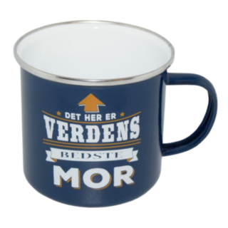 Verdens Bedste Mor Retro Emalimuki