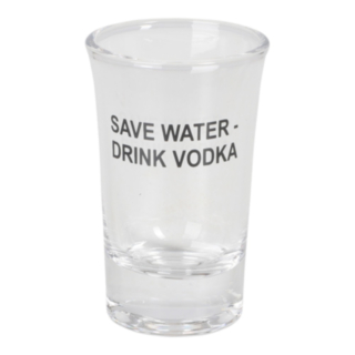 Save Water Drink Vodka -Snapsilasi
