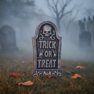Trick Or Treat Hautakivi