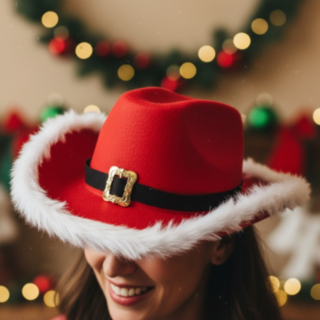 Joulu Cowboyhattu