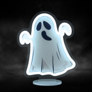 Kummitus LED Kyltti