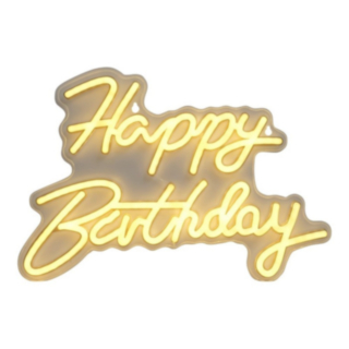 Happy Birthday LED Neon Kyltti